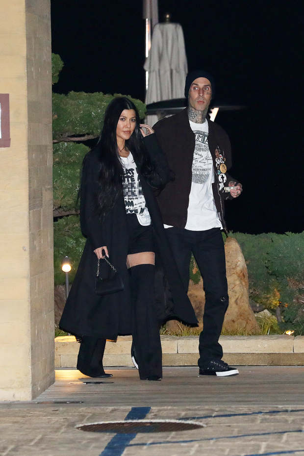 Kourtney Kardashian et Travis Barker