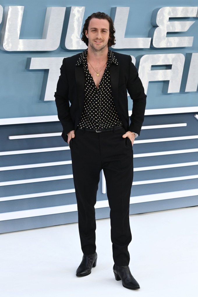 Aaron Taylor-Johnson At The London Premiere Of ‘Bullet Train’