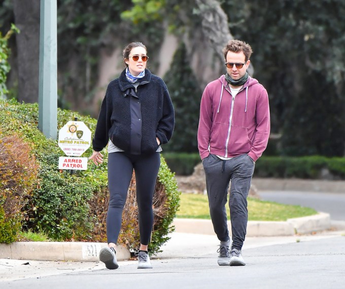 Mandy Moore Out WIth Husband Taylor Goldsmith