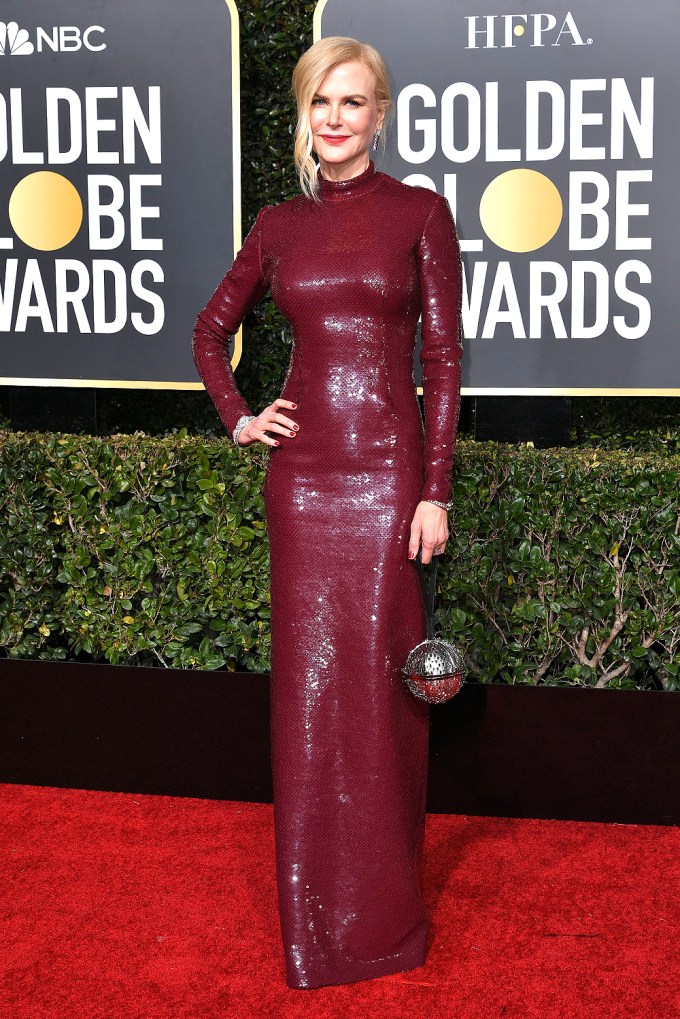 Nicole Kidman At The 2019 Golden Globes