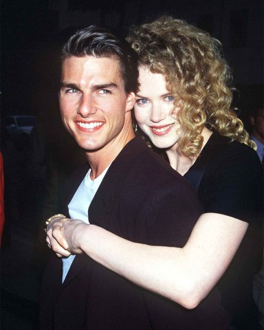 TOM CRUISE AND WIFE NICOLE KIDMANVARIOUS STARS - 1992Divorced 8 August 2001