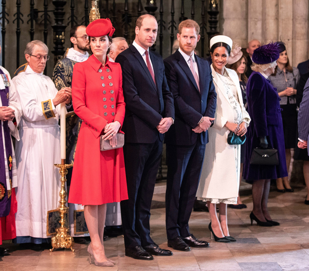 Kate Middleton, Prince William, Prince Harry, Meghan Markle