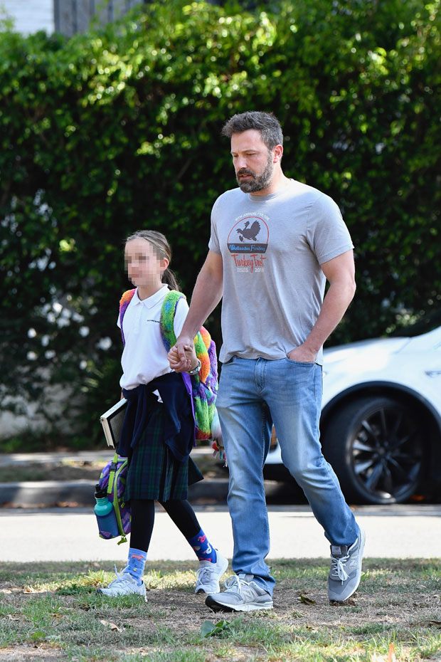 Ben Affleck Reunites With Son Samuel & Daughter Seraphina Hollywood Life