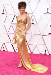 Andra Day arrives at the Oscars
93rd Annual Academy Awards, Arrivals, Los Angeles, USA - 25 Apr 2021