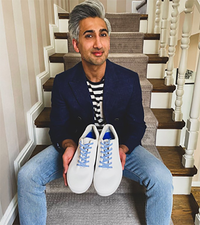Tan France shows off his new Atoms collaboration