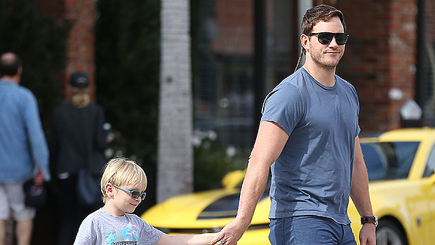 Chris Pratt Shares Rare Photos With Son Jack at Dodgers Game