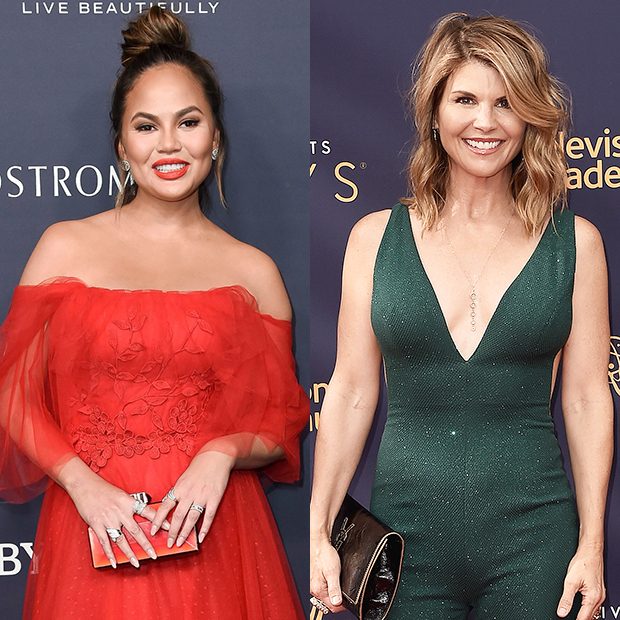 Chrissy Teigen and Lori Loughlin