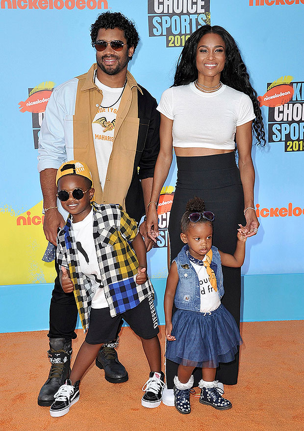 Ciara Russell Wilson S Kids Future 6 Sienna 3 Win 8 Mos Are So