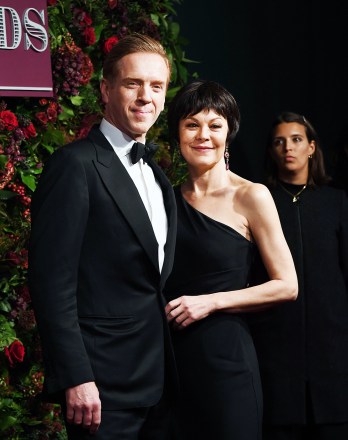 Editorial use only.  IN RELATION TO THE STATED EVENTMandatory Credit: Photo by ANDY RAIN/EPA-EFE/Shutterstock (10484250u)Damian Lewis and Helen McCrory arrive to attend the 65th Evening Standard Theatre Awards in central London, Britain, 24 November 2019.65th Evening Standard Theatre Awards, London, United Kingdom - 24 Nov 2019