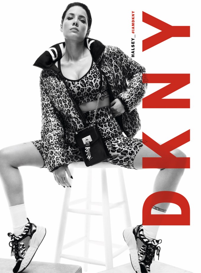 Halsey stars in a DKNY campaign