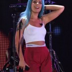 halsey attends the 2022 bud light super bowl music fest at crypto.com arena  in los angeles-100222_4