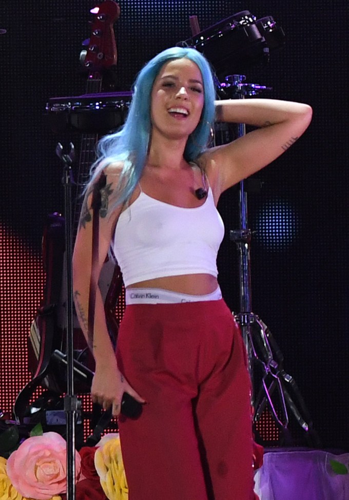 Halsey performs at iHeartSummer 2017 in Miami Beach