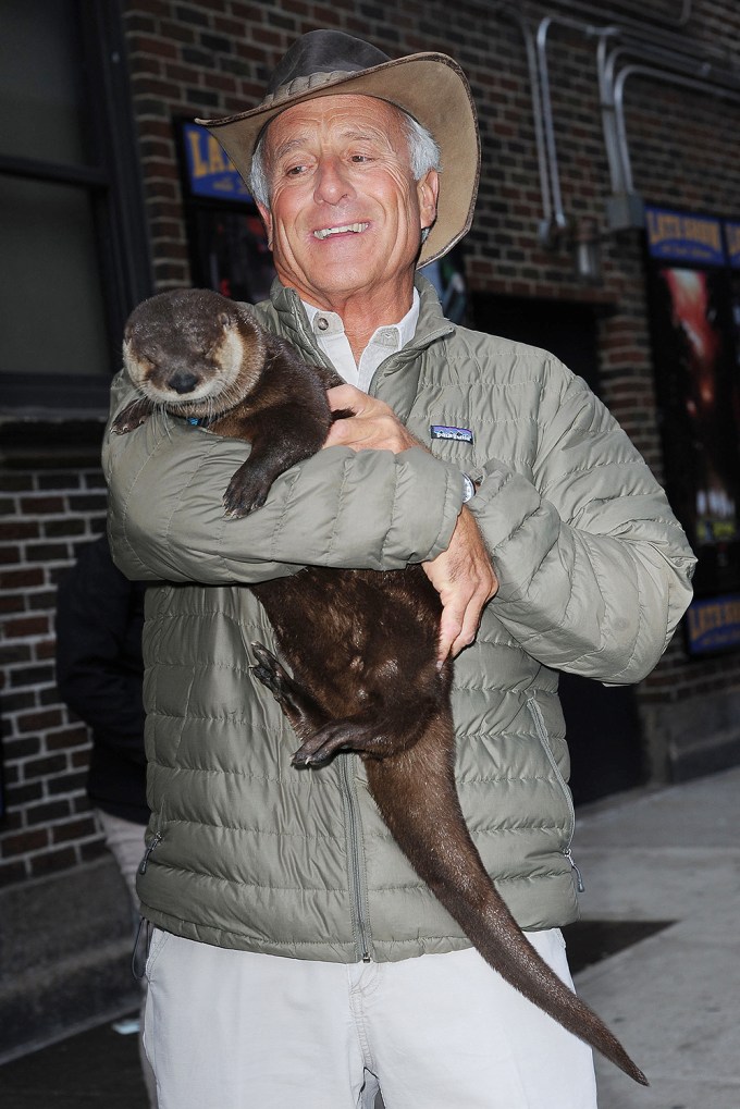 Jack Hanna outside of ‘Late Show with David Letterman’