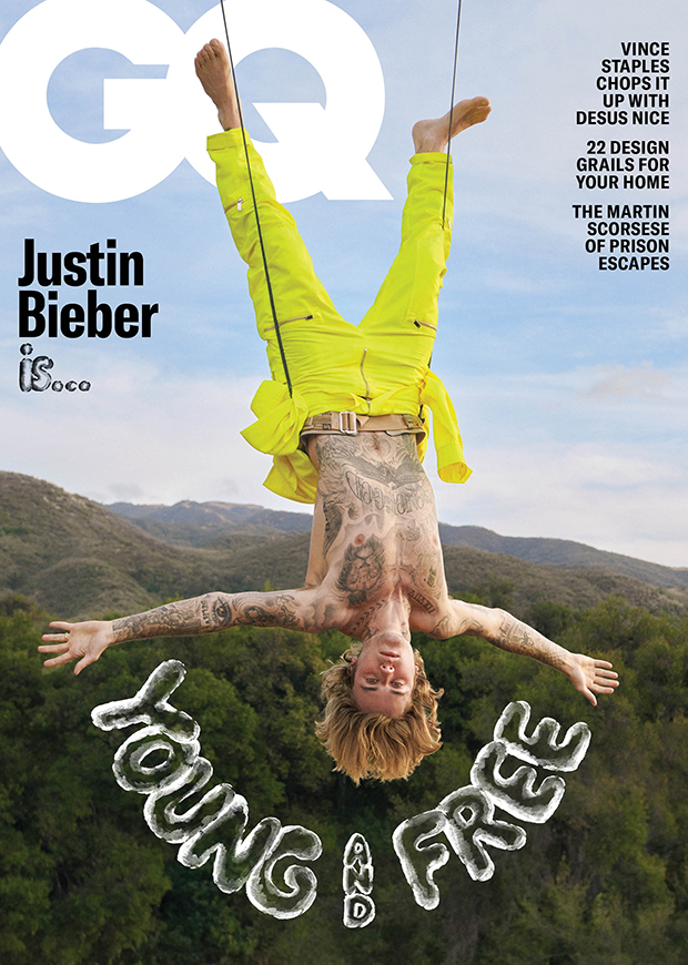 justin bieber gq