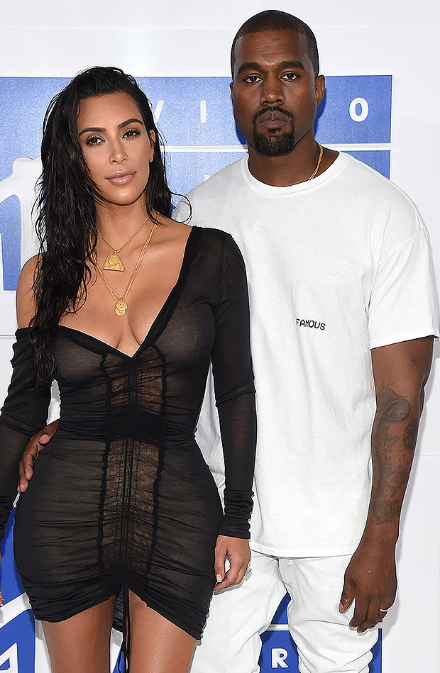 Kim Kardashian and Kanye West