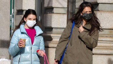 Katie Holmes and Suri Cruise