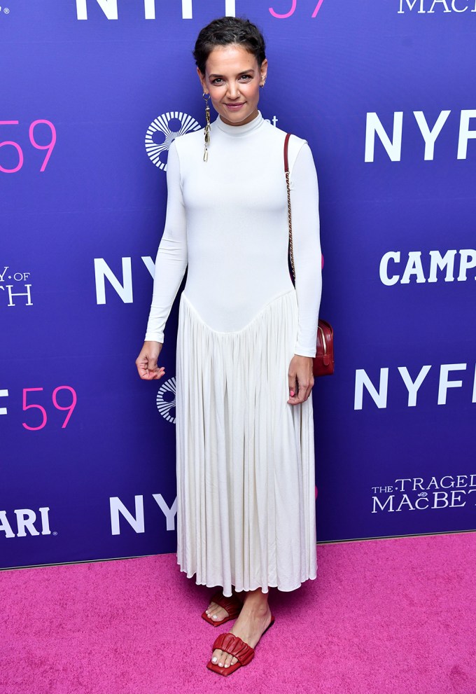 Katie Holmes at the New York Film Festival