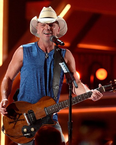 Kenny Chesney performs "Get Along" at the 53rd annual Academy of Country Music Awards at the MGM Grand Garden Arena, in Las Vegas
53rd Annual Academy Of Country Music Awards - Show, Las Vegas, USA - 15 Apr 2018
