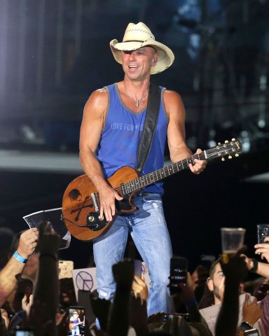 Kenny Chesney performs during the Trip Around the Sun Tour at Chase Field, in Phoenix, Arizona
Kenny Chesney in Concert - , AZ, Phoenix, USA - 23 Jun 2018