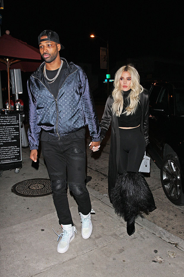 Khloe Kardashian and Tristan Thompson