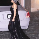 EXCLUSIVE: Kim Kardashian looks stunning as she is seen arriving and leaving Simon Hucks wedding in Bel Air. 13 Nov 2021 Pictured: Kim Kardashian. Photo credit: MEGA TheMegaAgency.com +1 888 505 6342 (Mega Agency TagID: MEGA805331_008.jpg) [Photo via Mega Agency]