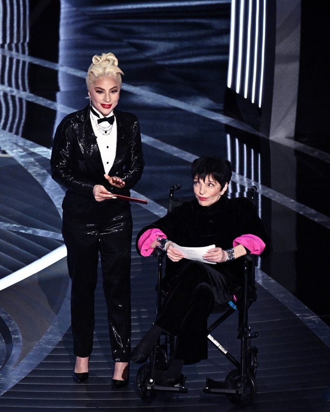 Lady Gaga & Liza Minnelli At The 2022 Oscars