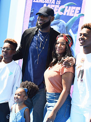 LeBron James' Family