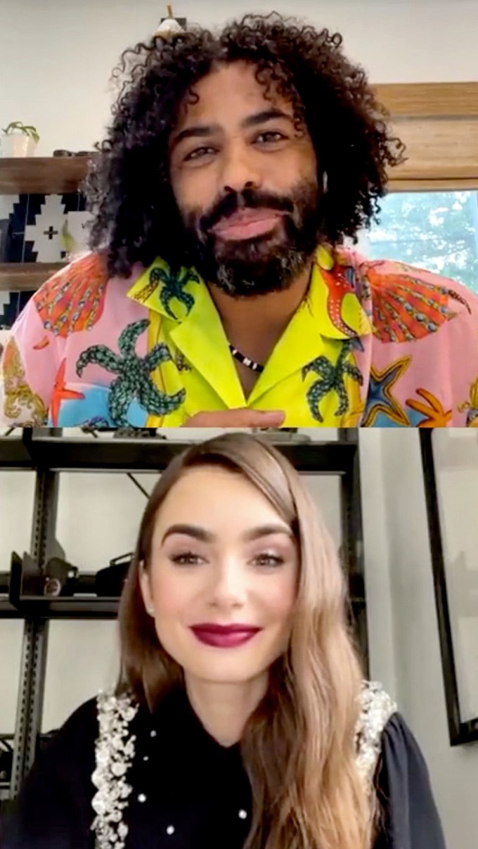 Lily Collins & Daveed Diggs Announcing SAG Nominees