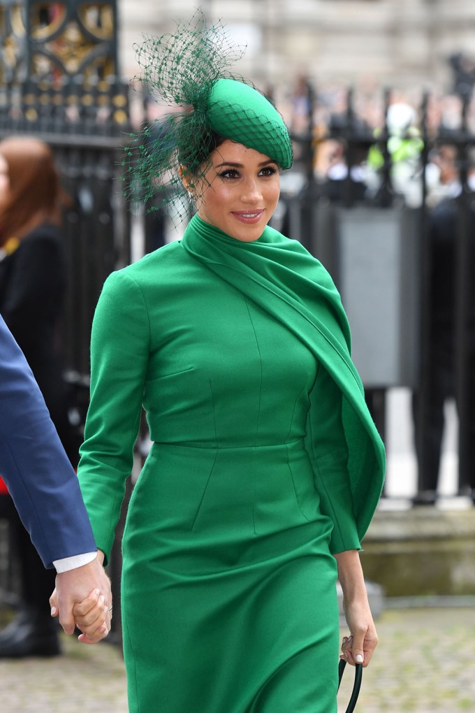 Meghan Markle At The 2020 Commonwealth Day Service