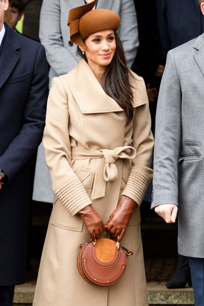 Meghan Markle At Christmas Day Church Service In 2017