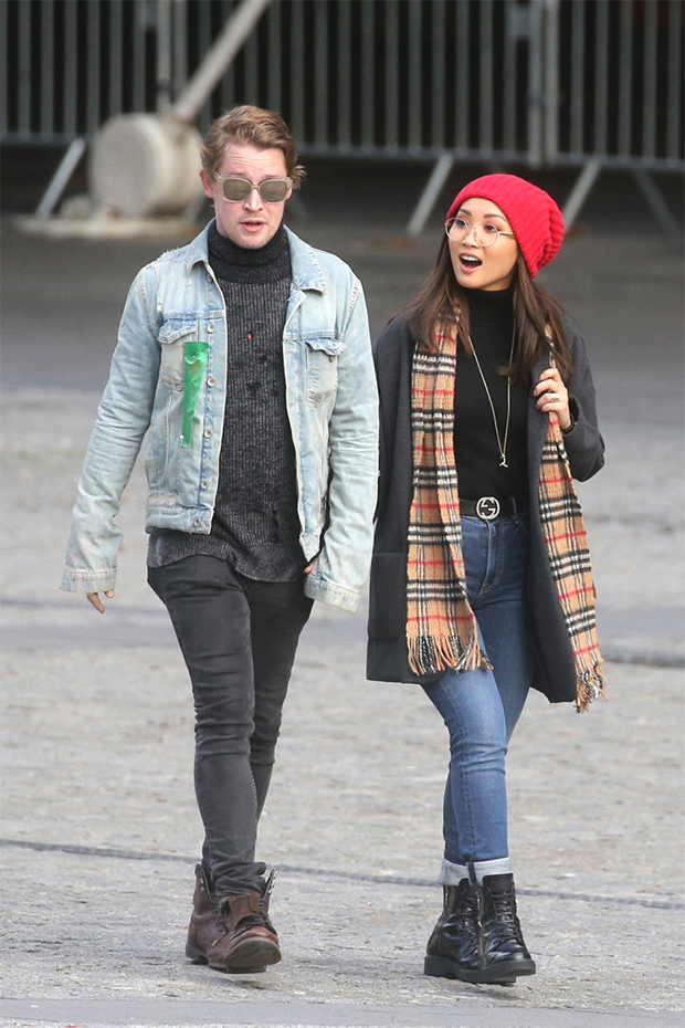 Macaulay Culkin and Brenda Song