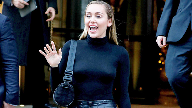 Photo of 11 Stars Looking Sexy In Leather Mini Skirts: Miley Cyrus, Larsa Pippen & More