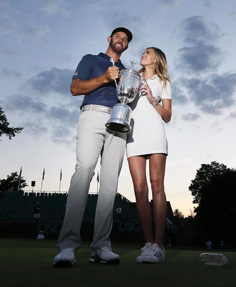 Dustin Johnson And Paulina Gretzky Celebrate His U S Open Win Paulina Gretzky Dustin Johnson See Gorgeous Photos Of The Happy Couple Hollywood Life