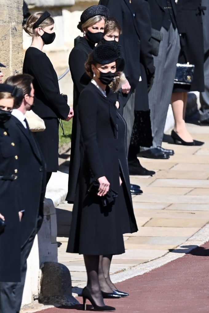 Kate Middleton outside Windsor Castle
