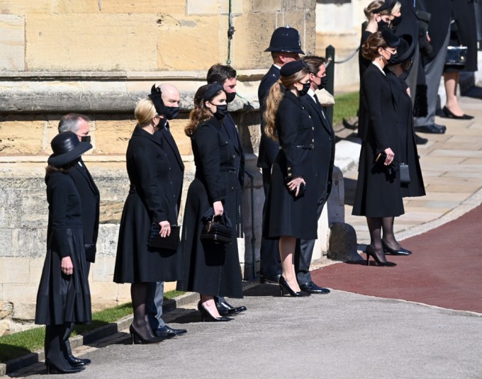 Kate Middleton and other royal family members