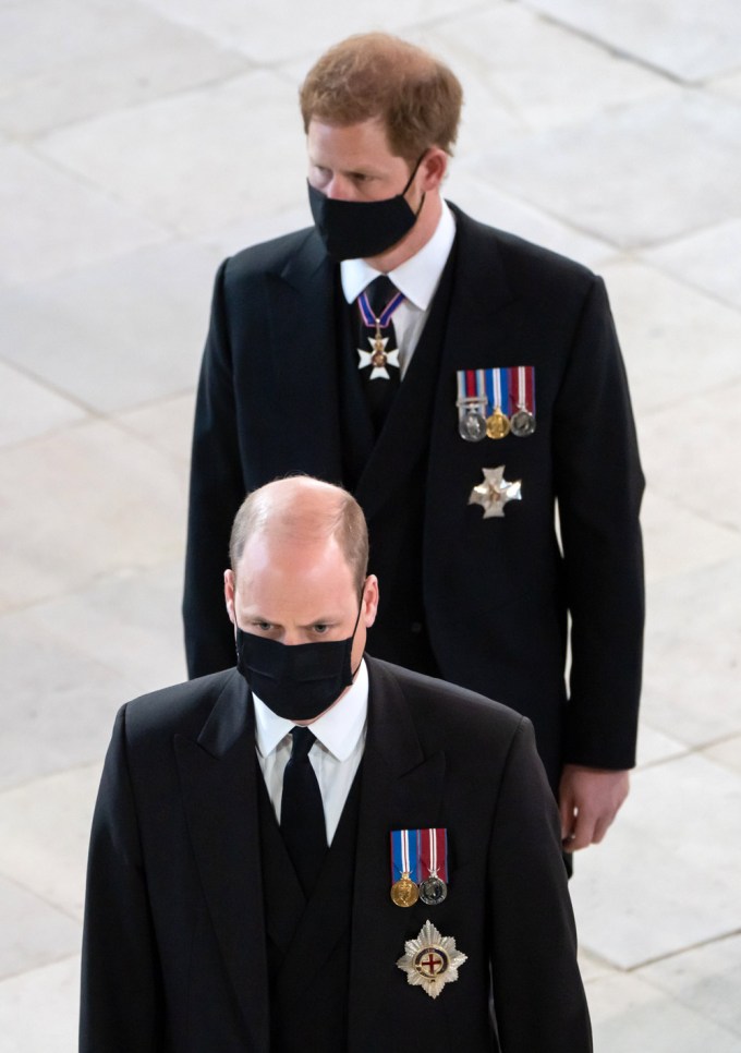 The funeral of Prince Philip, Duke of Edinburgh, Service, St George’s Chapel, Windsor Castle, Berkshire, UK – 17 Apr 2021