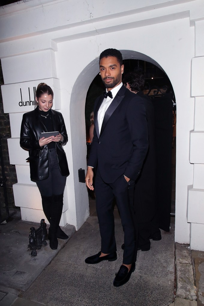 Regé-Jean Page Seen At The GQ X Dunhill Club Party