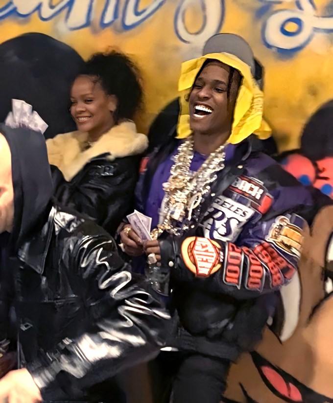 Rihanna & A$AP Rocky In NYC