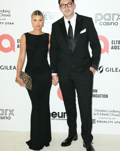 Sofia Richie and Elliot GraingeElton John AIDS Foundation Academy Awards Viewing Party, Los Angeles, USA - 27 Mar 2022