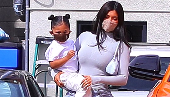Kylie Jenner and Stormi Webster
