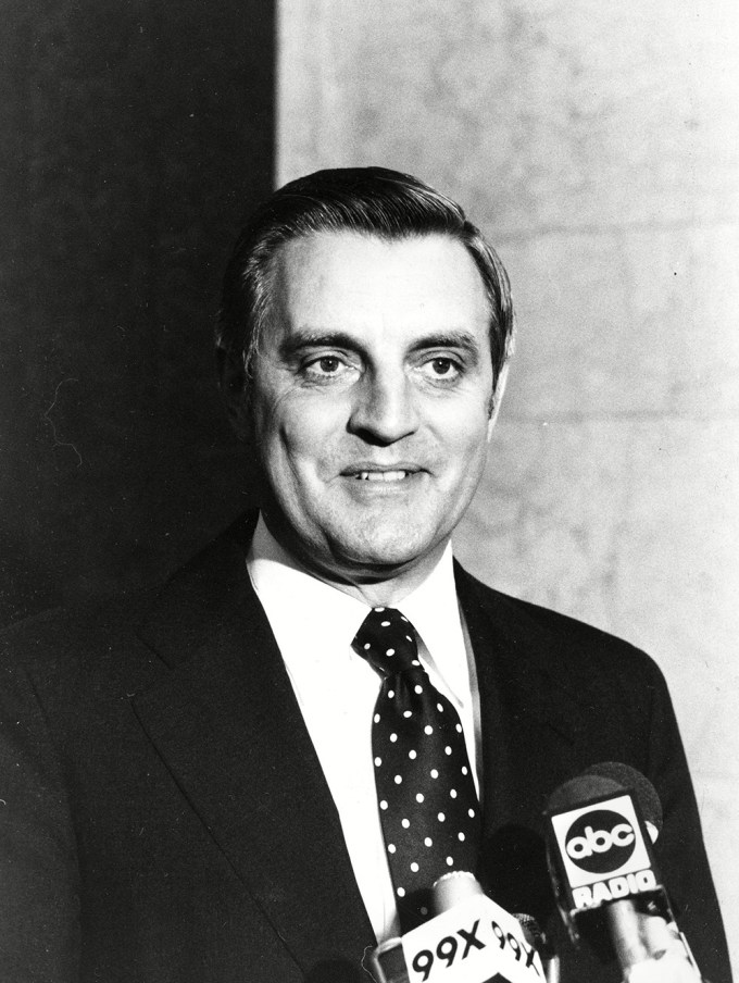 U.S. Vice President Walter F. Mondale At A Press Conference
