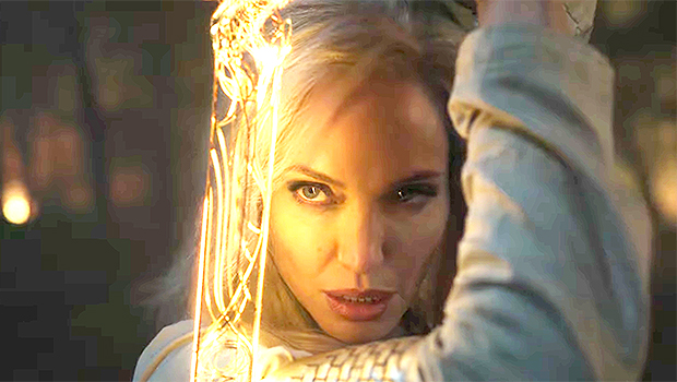 Angelina Jolie Is A Fierce Warrior & Rocks Blonde Hair In First ‘Eternals’ Footage — Watch