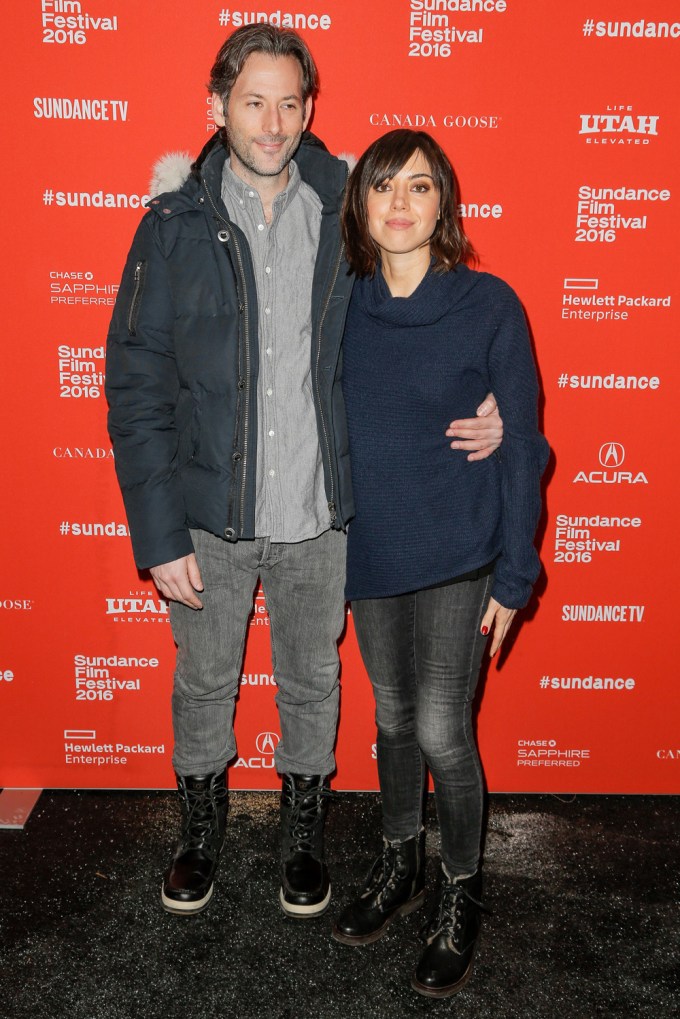 Aubrey Plaza With Jeff Baena At Sundance Film Festival