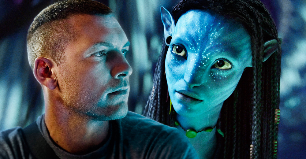 AVATAR, from left: Sam Worthington, Zoe Saldana, 2009. TM & Copyright ©20th Century Fox. All rights reserved/Courtesy Everett Collection