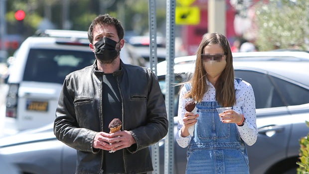 Ben Affleck And Daughter Violet Enjoy Ice Cream Outing