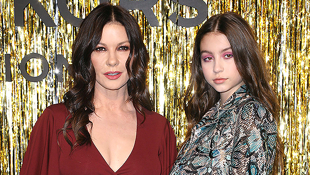 Catherine Zeta Jones Shares Family Photo From Daughter S Graduation Hollywood Life