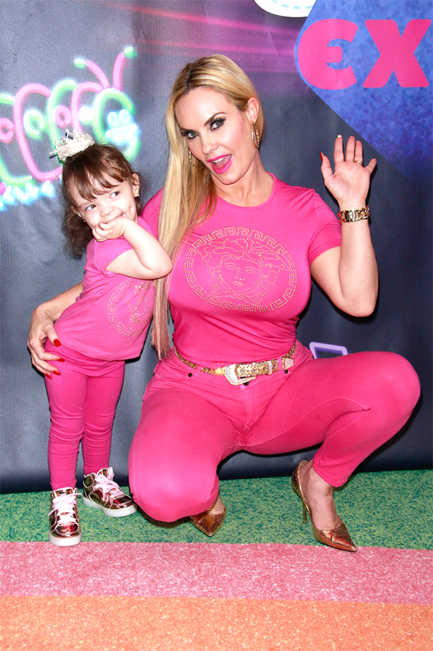 Coco Austin & Daughter Chanel Wear Matching Blush Bikinis In New Pics –  Hollywood Life
