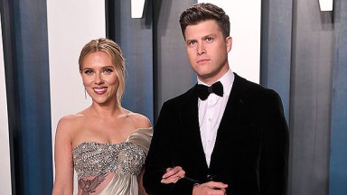 Scarlett Johansson, Colin Jost at MTV Movie & TV Awards 2021