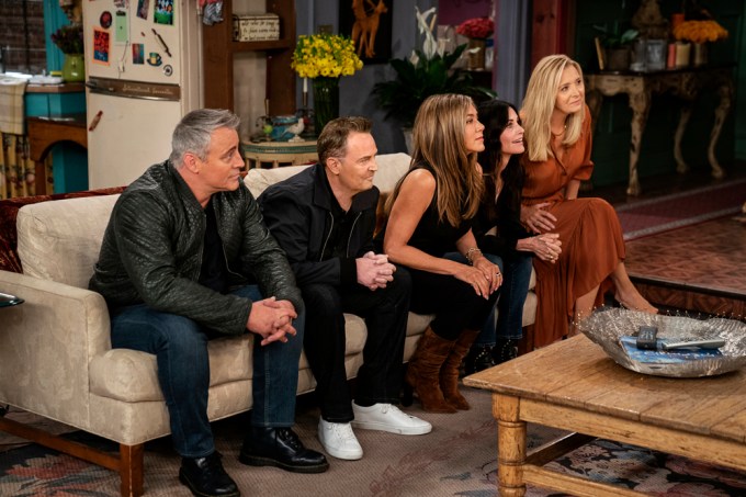 ‘Friends’ Cast During The Reunion