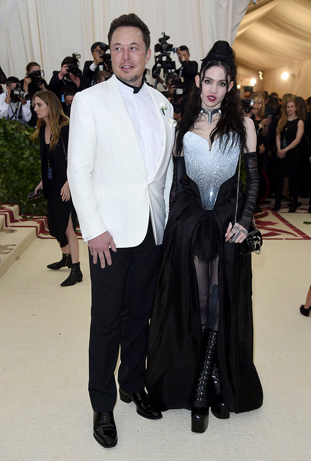 Grimes and Elon Musk